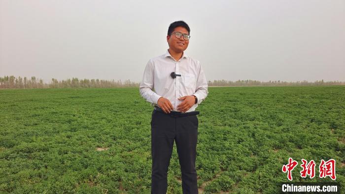“90后”“新農(nóng)人”徐朝陽?！∈酚窠?攝