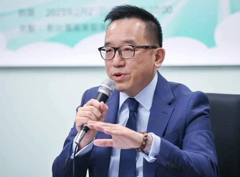 臺灣地區(qū)前領(lǐng)導(dǎo)人之子、民進(jìn)黨籍高雄市議員陳致中。（圖源：臺灣“聯(lián)合新聞網(wǎng)”）