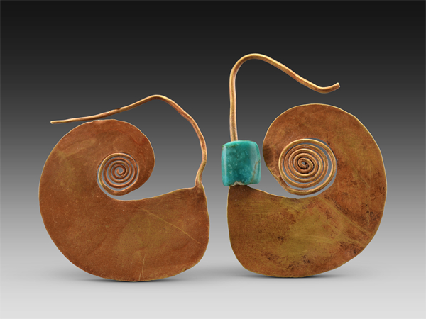 金耳飾。國家文物局供圖