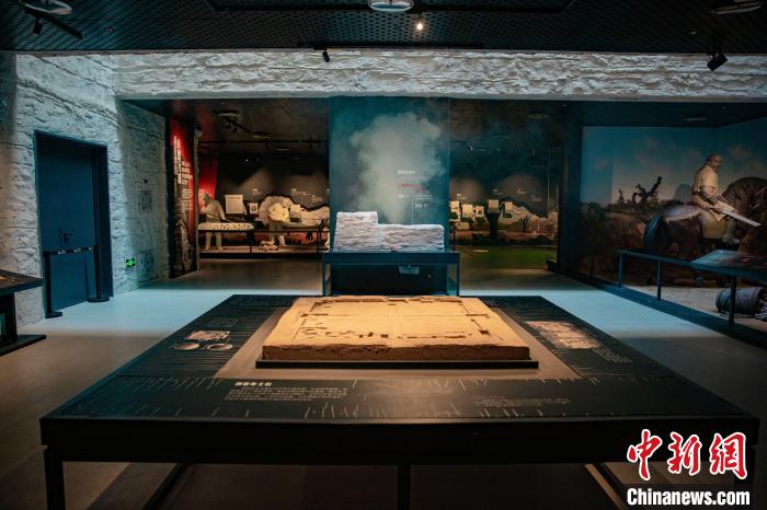 統(tǒng)萬城遺址博物館?！￡兾耐队芰治穆霉﹫D