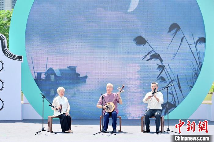 非遺項(xiàng)目展演 廣州市文化廣電旅游局 供圖