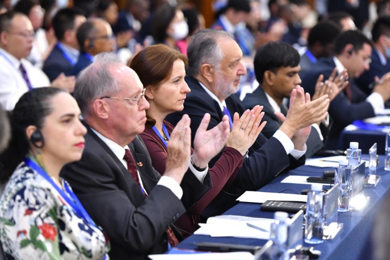 6月14日，全球人權治理高端論壇在北京舉辦。（圖源：新華網）