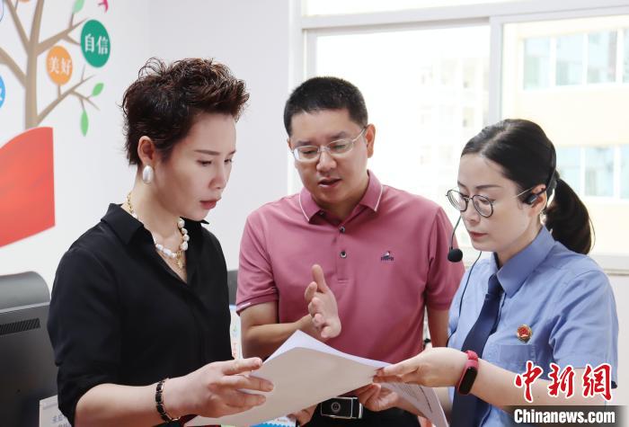 探訪古田縣未成年人綜合保護聯(lián)盟辦公室?！∪~茂 攝