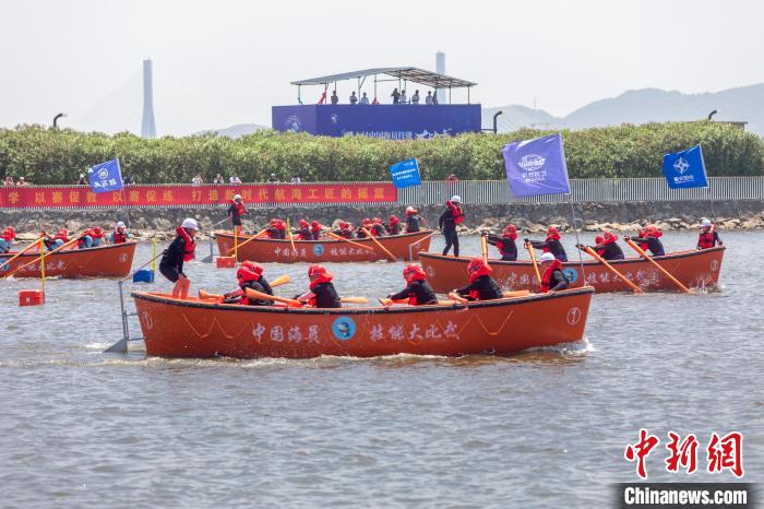 海員比武現(xiàn)場?！∪~云強(qiáng) 攝