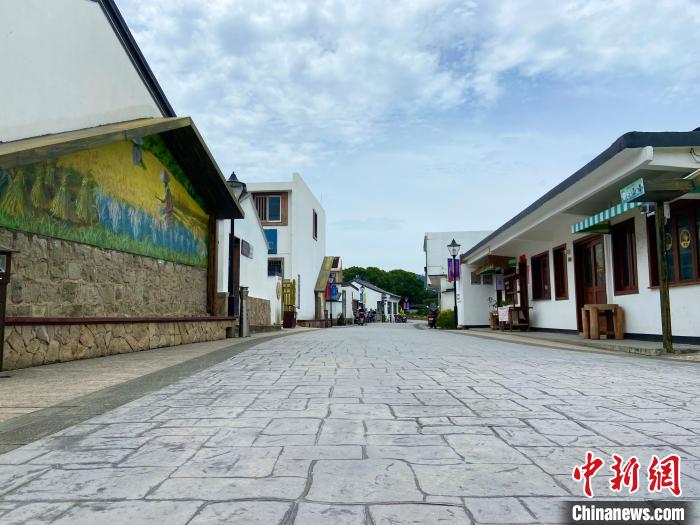舟山市普陀區(qū)展茅街道鄉(xiāng)村一景。　林波 攝
