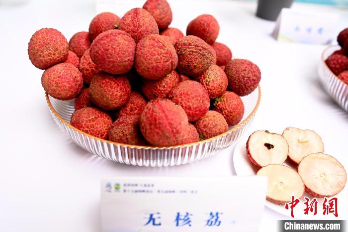 圖為無核荔?！埥鸫?攝