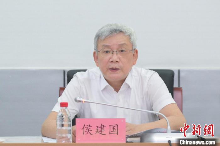 中國科學院院長侯建國出席專題座談會并講話?！≈袊茖W院 供圖