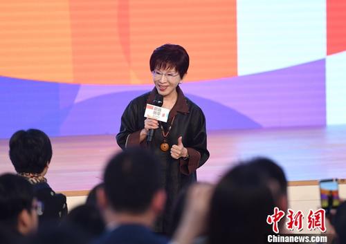 資料圖：洪秀柱。中新社