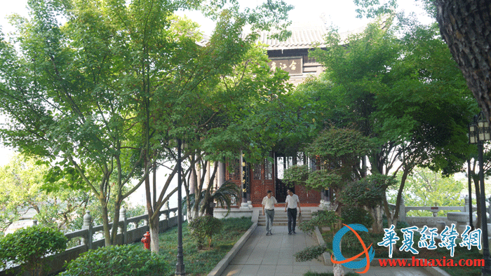 石鼓書院院內(nèi)景觀。（攝影：虞鷹）