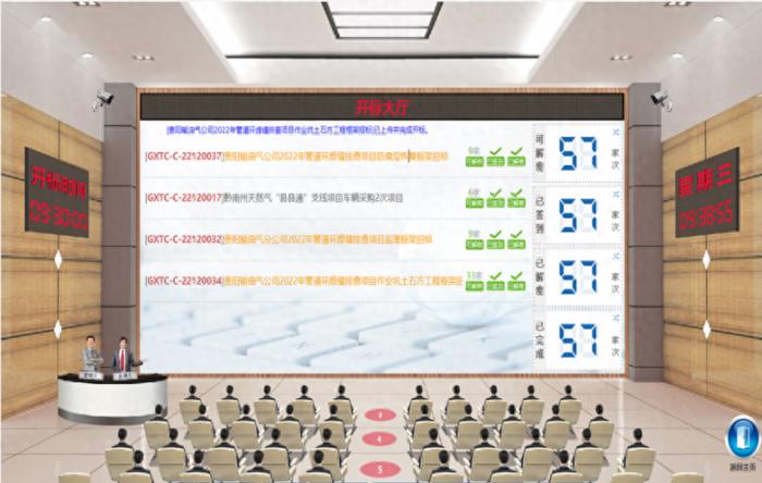 電子交易平臺(tái)網(wǎng)上開(kāi)標(biāo)大廳