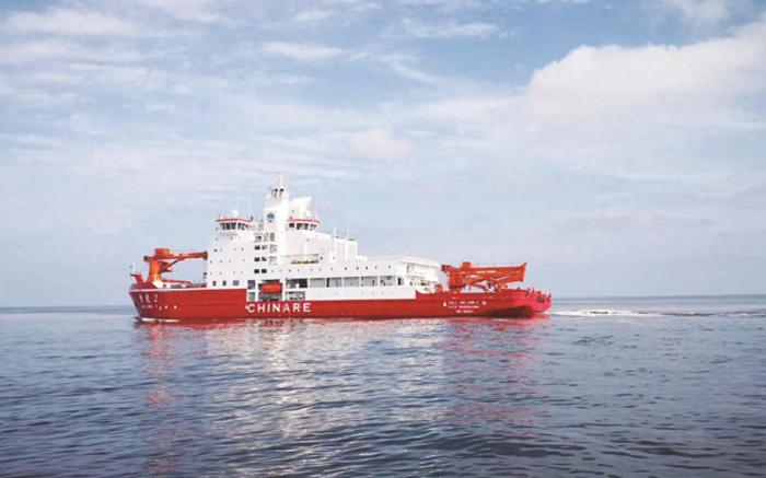 “雪龍2號(hào)”破冰船建設(shè)項(xiàng)目