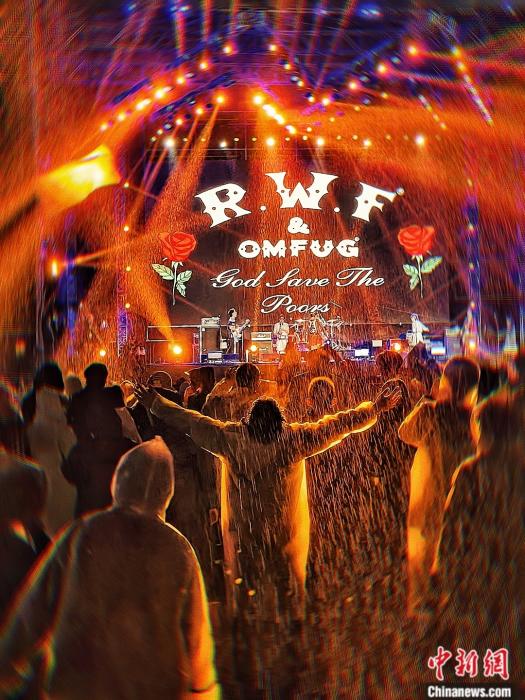 南陽迷笛音樂節(jié)現(xiàn)場圖。受訪者供圖