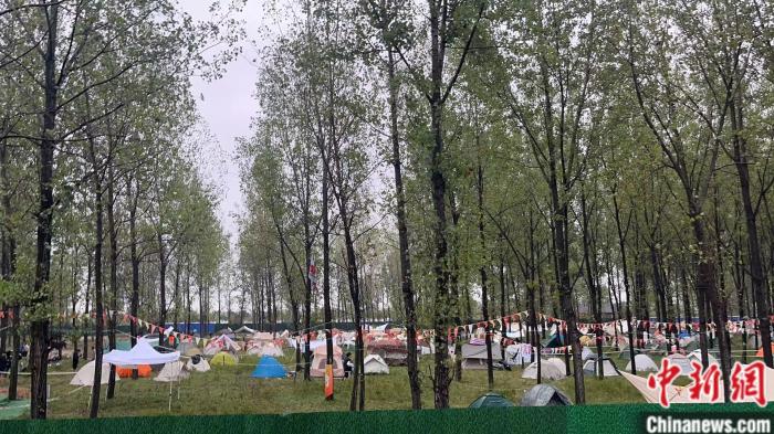 迷笛音樂節(jié)露營區(qū)。受訪者供圖