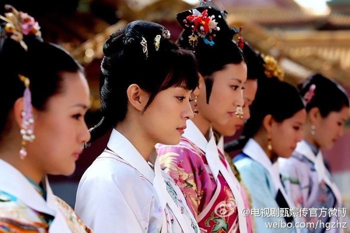 《甄嬛傳》劇照。圖源《甄嬛傳》官方微博
