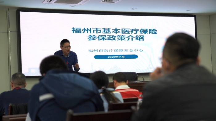 陳栢叡做科普講座。本人供圖