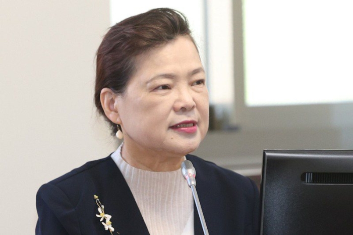 臺當(dāng)局經(jīng)濟部門負(fù)責(zé)人王美花。 圖片來源：臺灣《聯(lián)合報》