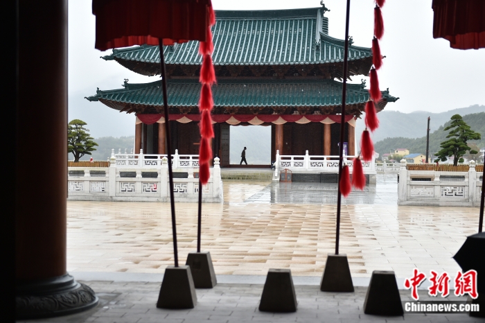 圖為朱子文化園。<a target='_blank' href='/' >中新網(wǎng)</a>記者 李駿 攝