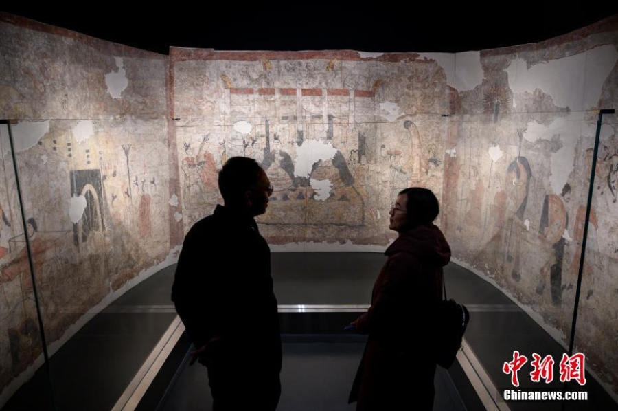 探訪太原北齊壁畫(huà)博物館