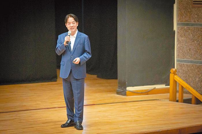  賴清德。臺(tái)灣“中時(shí)新聞網(wǎng)”資料圖