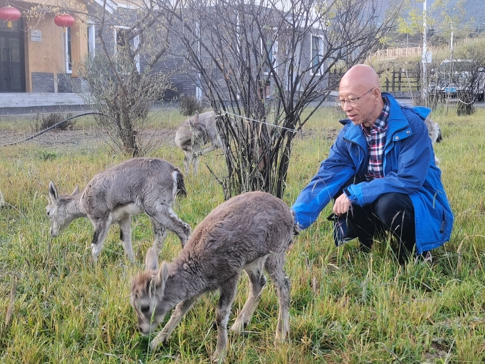 &nbsp;作家楊志軍。受訪人供圖