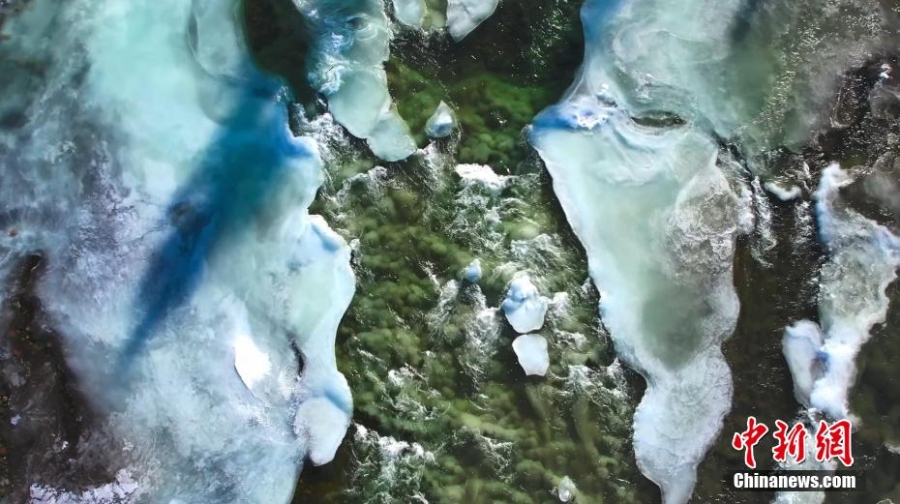 新疆富蘊額爾齊斯大峽谷：瓊花玉樹 唯美冬韻