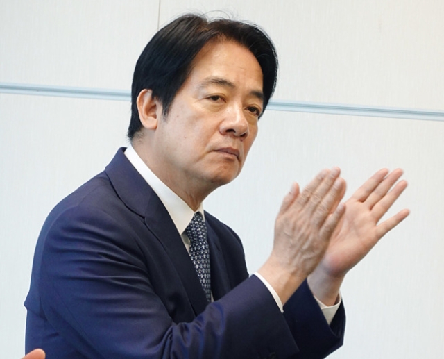 2024年臺(tái)灣地區(qū)領(lǐng)導(dǎo)人選舉民進(jìn)黨參選人賴清德。（圖源：臺(tái)灣“中時(shí)新聞網(wǎng)”）