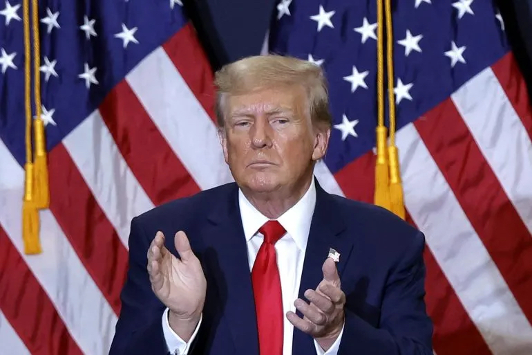 美國前總統(tǒng)特朗普。（圖源：法新社）