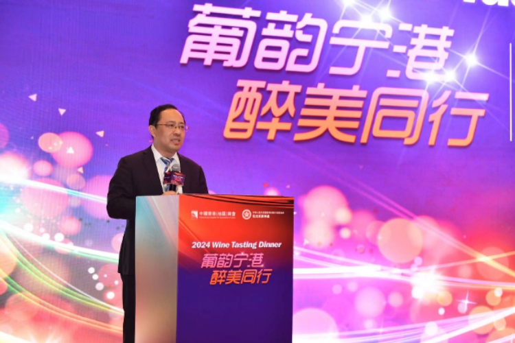 寧夏回族自治區(qū)葡萄酒管委會副主任徐玉波。主辦方供圖