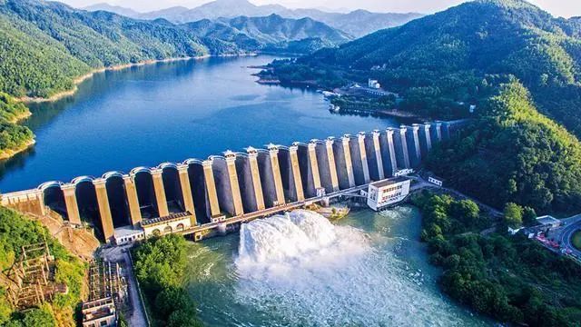 霍山縣的佛子嶺水庫。受訪者供圖