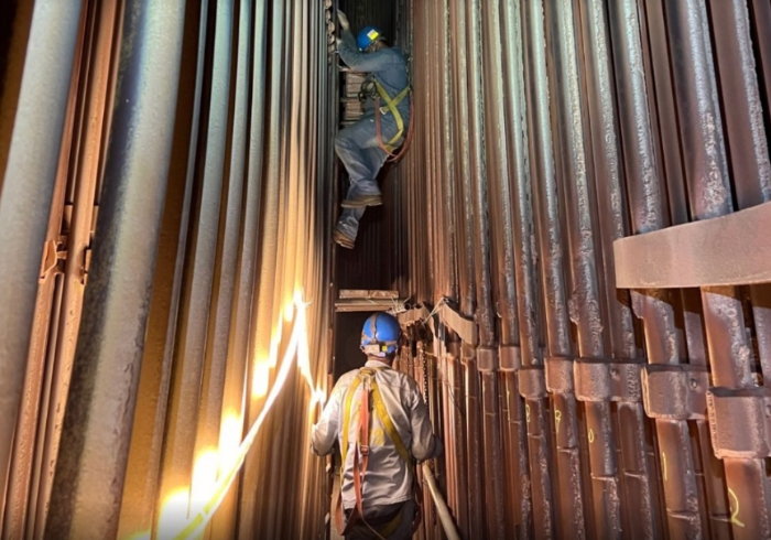 臺(tái)中電廠7號(hào)機(jī)也因地震，導(dǎo)致鍋爐管排弱化發(fā)生破管停機(jī)檢修