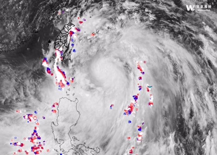 臺風“格美”最新動向！全臺除金門外皆停班停課，登陸花蓮幾率高_1721784264113