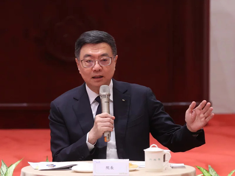 臺行政機構負責人卓榮泰日前受訪談及核電問題，被解讀是松口臺灣2030年重啟核電。（圖源：臺灣“聯(lián)合新聞網”）