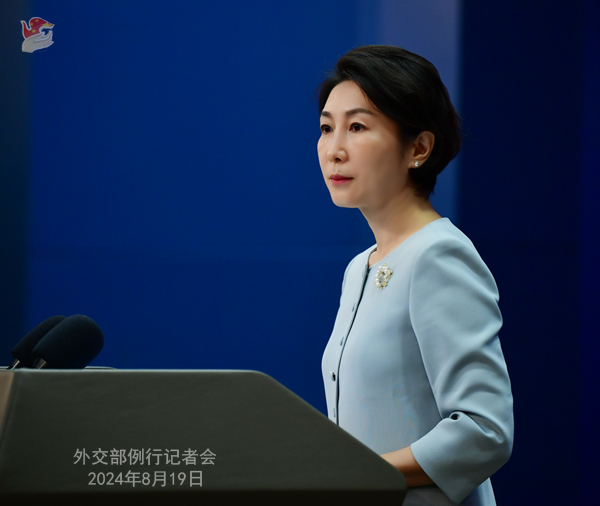 外交部發(fā)言人毛寧。（圖源：外交部網(wǎng)站）