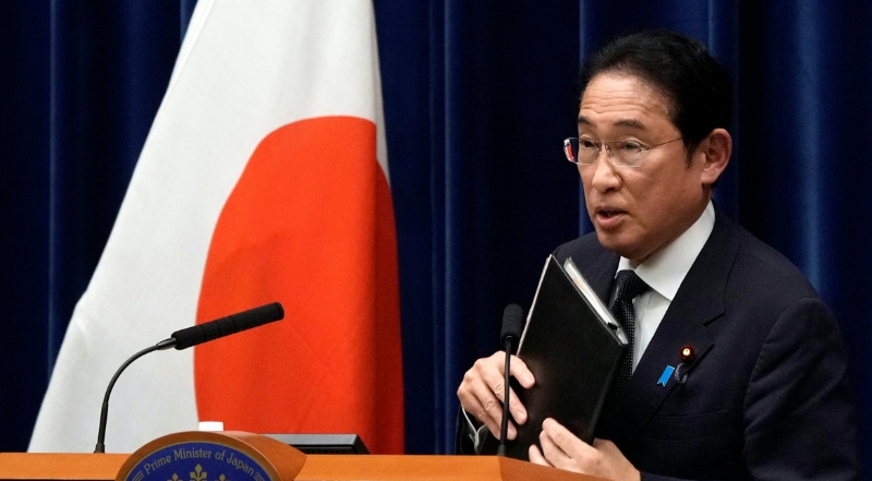 日本首相岸田文雄。（圖源：路透社）