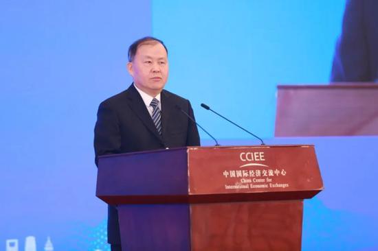 住房和城鄉(xiāng)建設(shè)部副部長董建國。中國國際經(jīng)濟(jì)交流中心 供圖