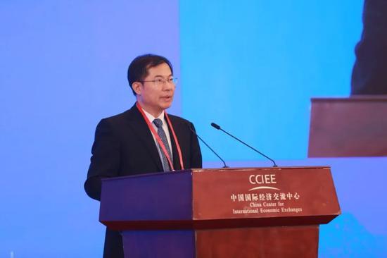 中國人民銀行研究局局長王信。中國國際經(jīng)濟(jì)交流中心 供圖