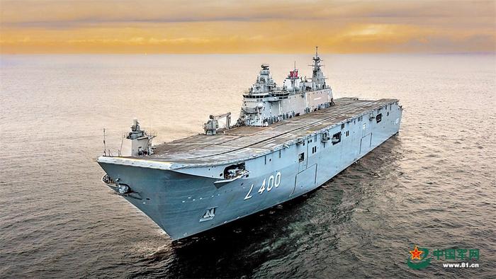 　　土耳其“阿納多盧”號無人機(jī)航母。資料圖片