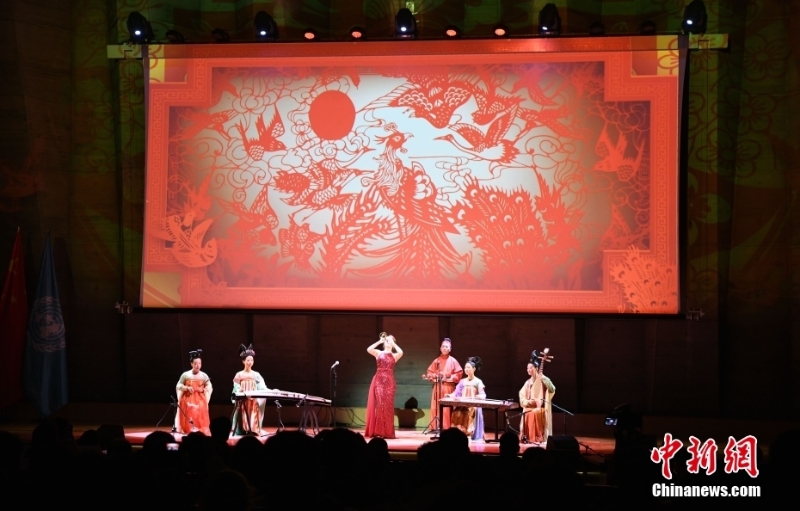 “我們的春節(jié)”慶?；顒釉诼?lián)合國教科文組織總部舉行