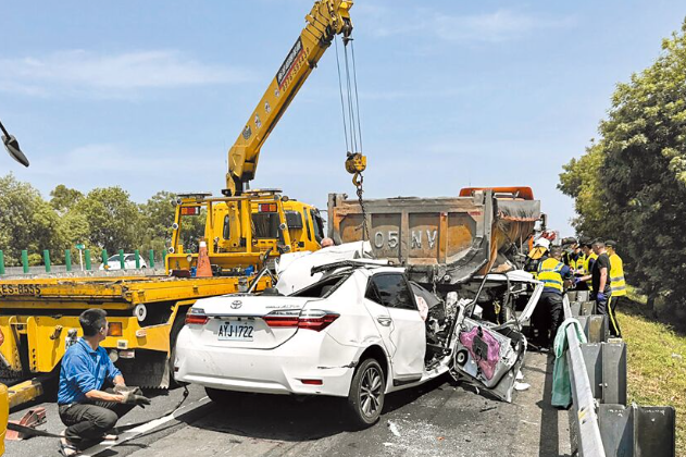 臺灣高速公路車禍