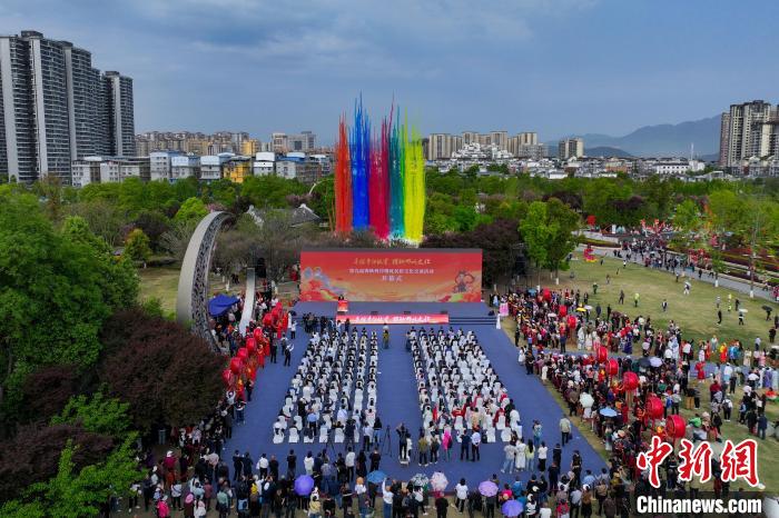 圖為開幕式現(xiàn)場。記者 劉忠俊 攝