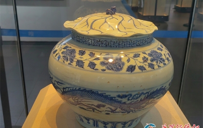 兩岸媒體探訪高安元青花博物館