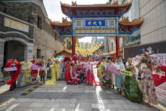 第六屆“山?；ㄕZ 兩岸花植設(shè)計(jì)嘉年華”活動(dòng)現(xiàn)場