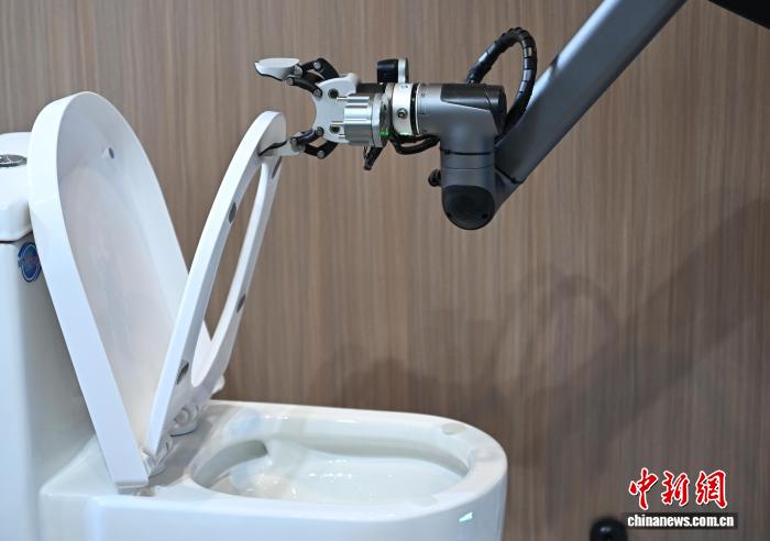 探館全球數(shù)貿會:AI進入生活機器人“顯身手”