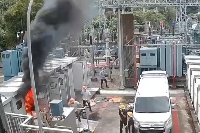 臺電蘭陽發(fā)電廠天埤開關場16日上午發(fā)生驚悚工安意外