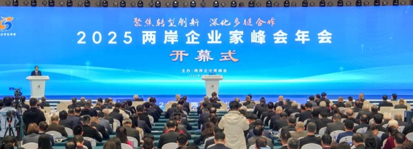 2025兩岸企業(yè)家峰會年會:聚焦轉(zhuǎn)型創(chuàng)新 深化多鏈合作