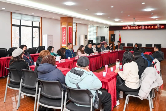 臺(tái)灣苗栗縣青年代表團(tuán)到訪武漢市硚口區(qū)118