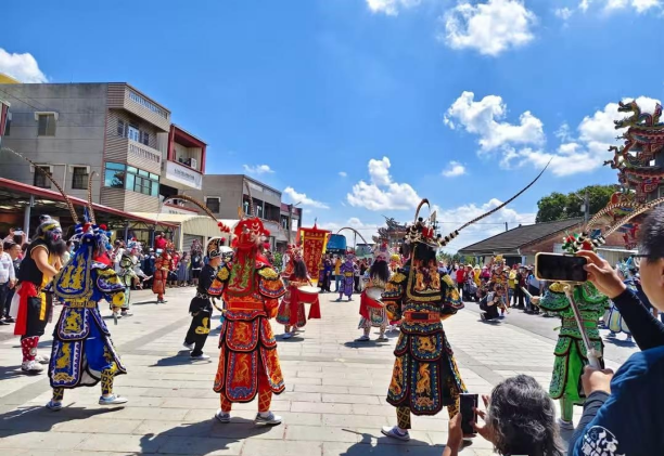 汕頭市英歌隊首次赴臺演出